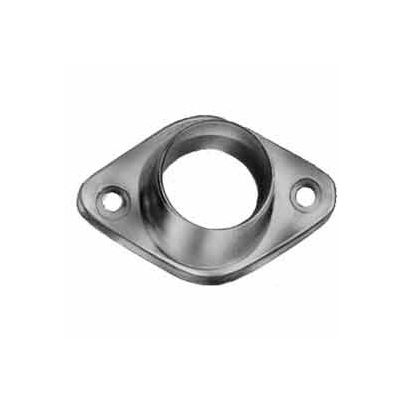 O" Flange For 1" & 1-1/16" Round Tubing - Chrome - Pkg Qty 200