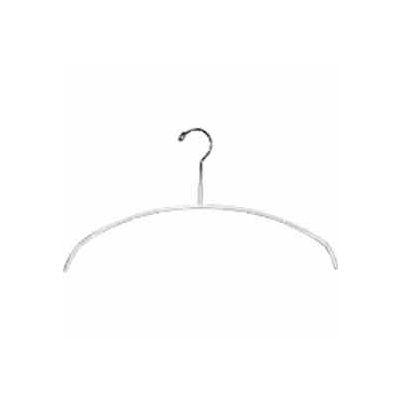 16" L Non-Slip Hanger W/ Loop Hook - White - Pkg Qty 100