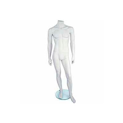 Rudy Headless Arms by side, left leg bent - Cameo White