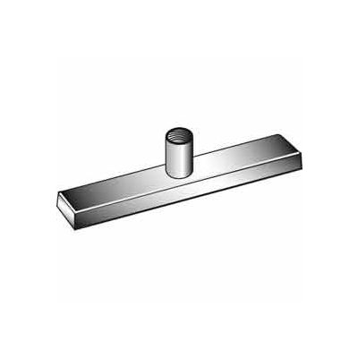 Patented Magnetized Clamp W/ 1/4" And 3/8" Fitting - Chrome - Pkg Qty 100