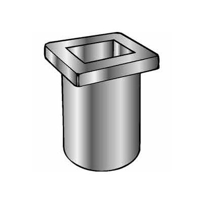 Injection Molded Plastic Swedge Cup W/ 3/8" Fitting - Chrome - Pkg Qty 5000