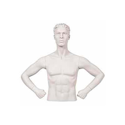Male Arms - Hands on Hips - White
