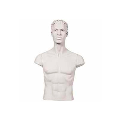 Male Shoulder Caps - Set - White - Pkg Qty 5