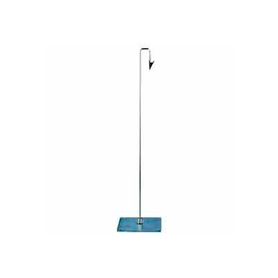 42"H Metal Sign Holder W/ Down Position Clip - Satin Nickel - Pkg Qty 6