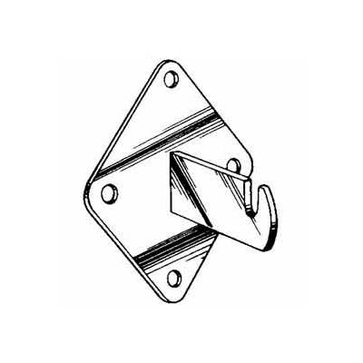 Wall Bracket - Semi-Gloss White - Pkg Qty 96