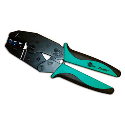 Eclipse 300-002 - Crimper, Ratcheted, Red/Blue/Yellow Terminals
