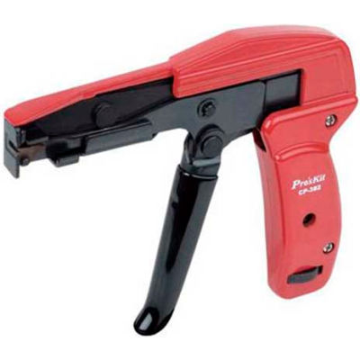 Eclipse Tools CP-382 Cable Tie Gun, 3/32" - 11/32 Cable Tie Widths, Metal