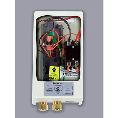 Eemax EX35 Electric Tankless Water Heater, Flo-Controlled Point Of Use - 3.5KW 240V 15A