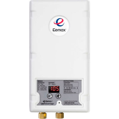 Eemax SPEX90T Electric Tankless Water Heater, Flo-Controlled Point Of Use 9.0KW 277V 33A