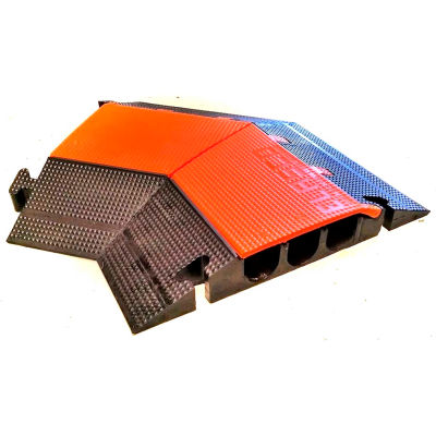 Elasco 45 degree turn Left - 3 Channel Cable Protector, MG3200-45L