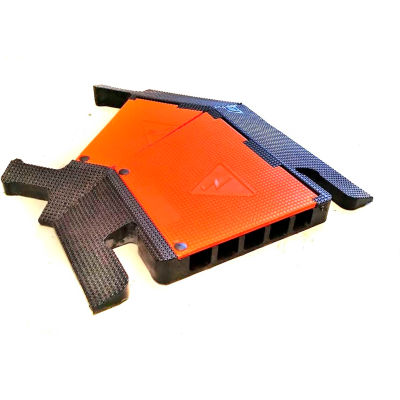 Elasco 45 degree turn Left - 5 Channel Cable Protector, UG5140-45L