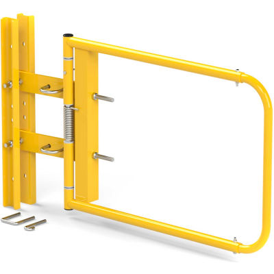 EGA SCG-X-Y Universal Self Closing Swing Gate, Powder Coat, Yellow, 40"-48" Opening