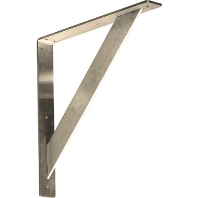 Ekena Traditional Bracket BKTM02X16X16TRSS, 2"W x 16"D x 16"H