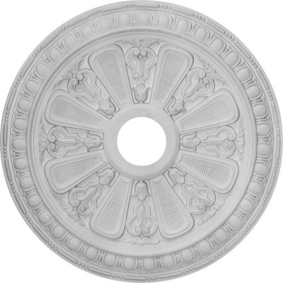 Ekena Bristol Ceiling Medallion CM23BI, 23-1/2"OD x 3-7/8"ID x 1"D