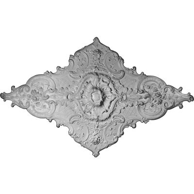 Ekena Melchor Diamond Ceiling Medallion CM70X43ML, 70-7/8"W x 43-3/4"H