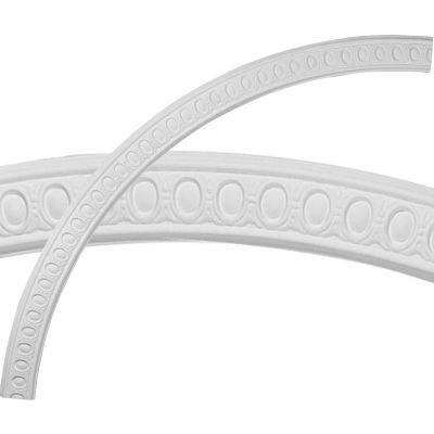 Ekena Caputo Egg & Dart Ceiling Ring CR70CA, 70"OD x 63-1/2"ID x 3-1/4"W x 5/8"D