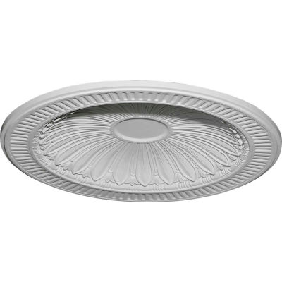 Ekena Devon Recessed Mount Ceiling Dome DOME35DE, 35-3/8"OD x 27-1/2"ID x 3-1/4"D x 2-1/2"