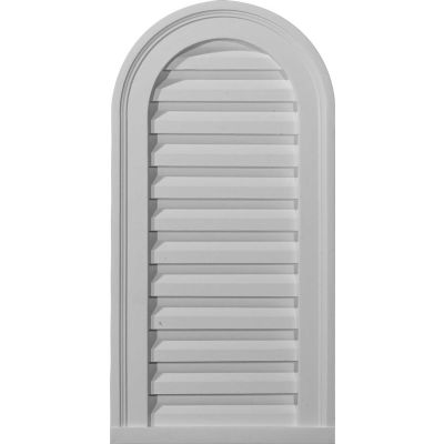 Ekena Cathedral Gable Vent Louver GVCA16X20F, 16"W x 20"H, Functional