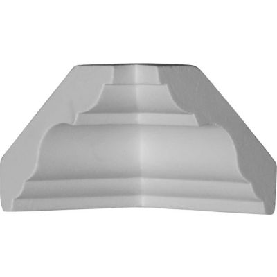 Ekena Inside Corner For Moulding MLD03X03X04PA MIC03X03PA, 3"D x 3"H