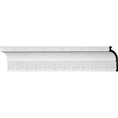 Ekena Bedford Crown Moulding MLD05X02X06BE, 5-5/8"H x 2-1/4"D x 6"F x 96"L