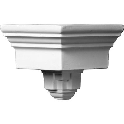 Ekena Outside Corner For Moulding MLD04X04X06DE MOC04X04DE, 4-1/2"D x 4-1/2"H