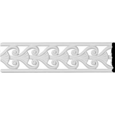 Ekena Hamilton Pierced Moulding PIR03X00HA, 3"H x 3/8"D x 96"L