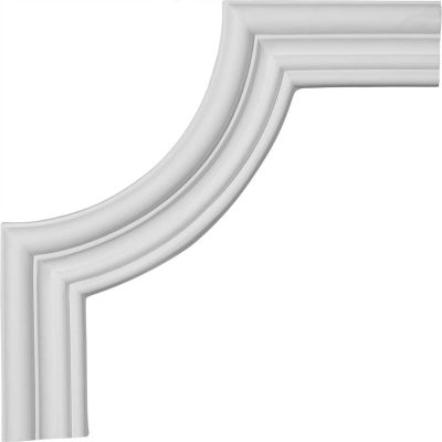 Ekena Claremont Panel Moulding Corner PML08X08CL, 8-3/4"W x 8-3/4"H