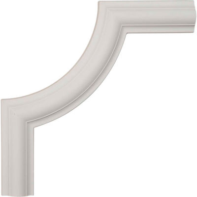 Ekena Ashford Smooth Panel Moulding Corner PML10X10AS-2, 10"W x 10"H x 1/2"D