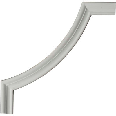 Ekena Stockport Panel Moulding Corner PML12X12ST, 12"W x 12"H x 5/8"D