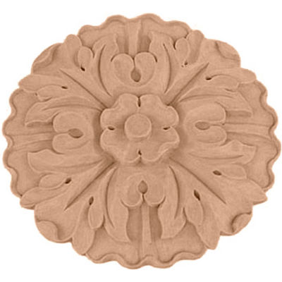 Ekena Kent Rosette ROS05X05KE, 5"W x 5"H x 3/4"D