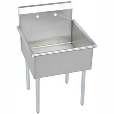 Elkay® B1C18X18X Utility Sink, 1-Compartment w/18L x 18W Bowl, 12 Deep