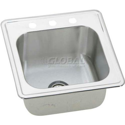 Elkay® ESE2020101, Gourmet Elite By Elkay® Sink, 20"L X 20"W X 10-1/8"D