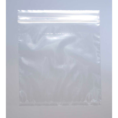 Reclosable 3-Wall Specimen Transfer Bag (No Print), 8" x 8", Clear, Pkg Qty 1000