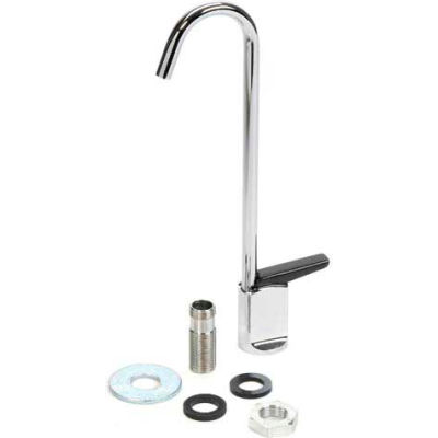 Elkay Push Lever 8-1/4"High Gooseneck Glass Filler, LK1110