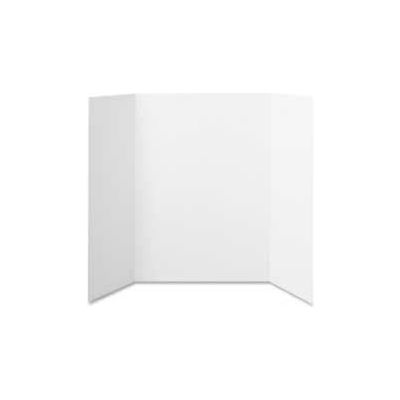 Elmer's® Project Board Display, Tri-Fold Board, 36" x 48", White