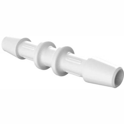 Eldon James 5/32" Barbed Straight Coupler, High Density Polyethylene