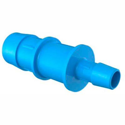Eldon James 1" to 1/2" Barbed Reduction Coupler, Antimicrobial Natural Non-Animal Derived PP