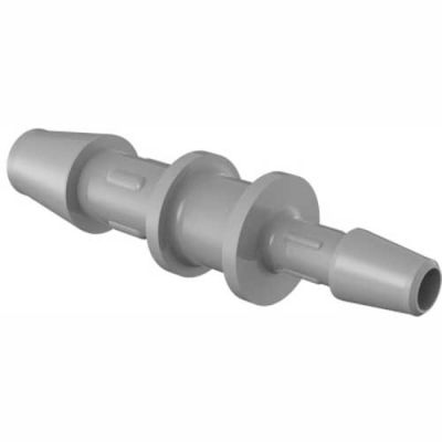 Eldon James 1/4" to 1/8" Barbed Reduction Coupler, Gray Kynar