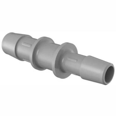 Eldon James 1/2" to 3/8" Barbed Reduction Coupler, Gray Kynar