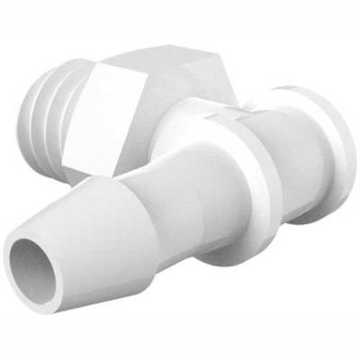 Non-Animal Derived Polypropylene Pack Of 240 Eldon James 1/4-28 UNF to 3/32 Barbed Adapter Non-Animal Derived Polypropylene Pack Of 240 Eldon James 1/4-28 UNF to 3/32 Barbed Adapter