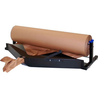 paper dispenser ep crumple kraft device material width encore dispensers cutters papers roll globalindustrial newsprint tissue packaging