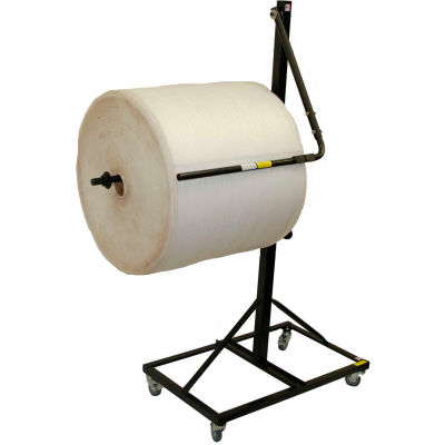 Bubble/Foam/Poly Dispenser, Floor Unit, Single Arm, 12" Material Width