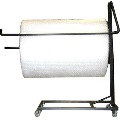 Bubble/Foam/Poly Dispenser, Floor Unit, Single Arm, Tear Tag, 36" Material Width