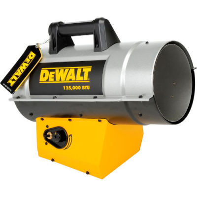 DeWALT® Portable Forced Air Propane Heater, 125000 BTU
