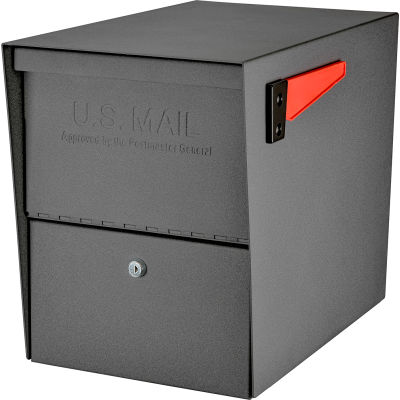 Mail Boss Package Master Commercial Locking Mailbox Granite