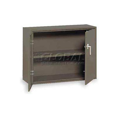 Equipto Handy Cabinet w/Lower Handle Placement, 36"W x 13"D x 27"H, Textured Evergreen