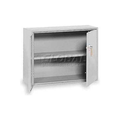 Equipto Handy Cabinet w/Lower Handle Placement, 36"W x 13"D x 27"H, Textured Dove Gray
