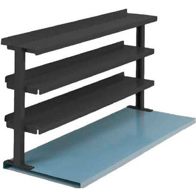 Equipto® Production Booster 463T48-BL, 48"W X 36"H, 3 Shelves, Regal Blue