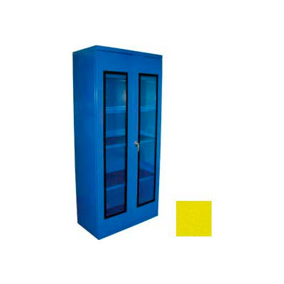 Equipto Additional Shelf for 36 x 18 Quick View Storage Cabinet - Textured Safety Yellow
