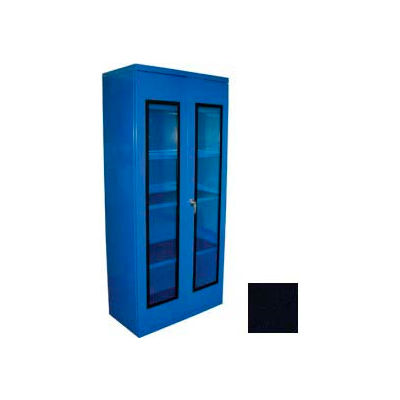 Equipto Additional Shelf for 36 x 24 Quick View Storage Cabinet - Textured Black